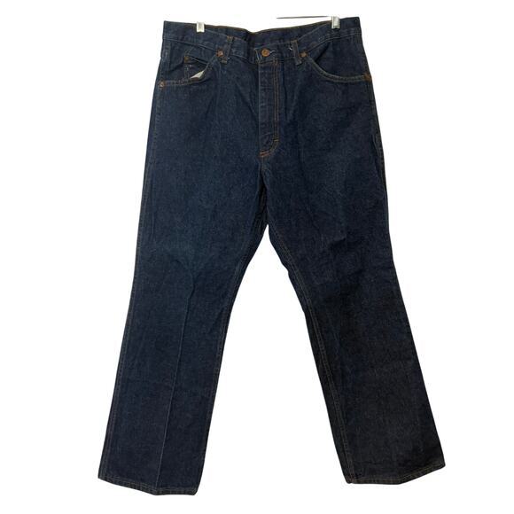 Vintage 70's Sears‎ Roebucks Jeans #50124 36 X 30 Made In USA Outdoor Western - Picture 1 of 8